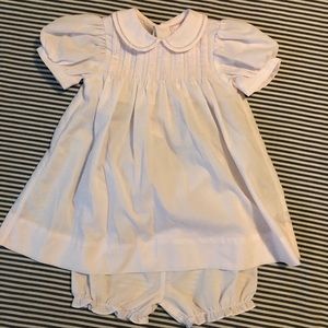 Petit Ami smocked outfit